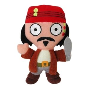 Jack Sparrow Doll - Pirates of the Caribbean Vtg. 2006 McDonalds Happy Meal Toys